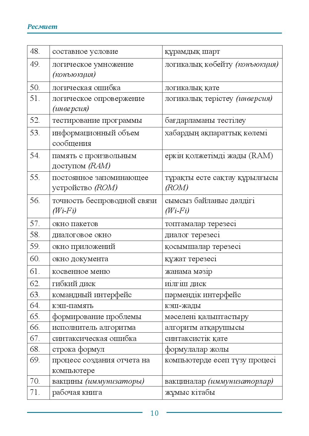 Бет 10