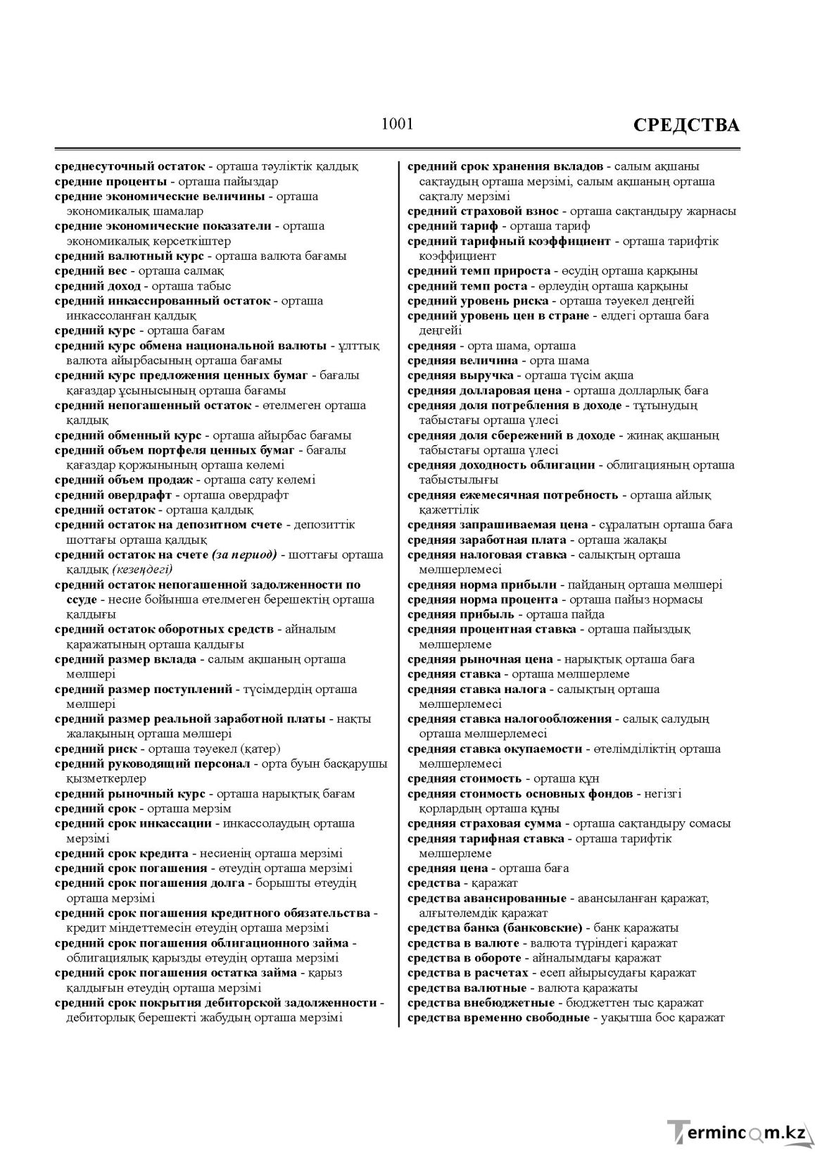 Бет 1001
