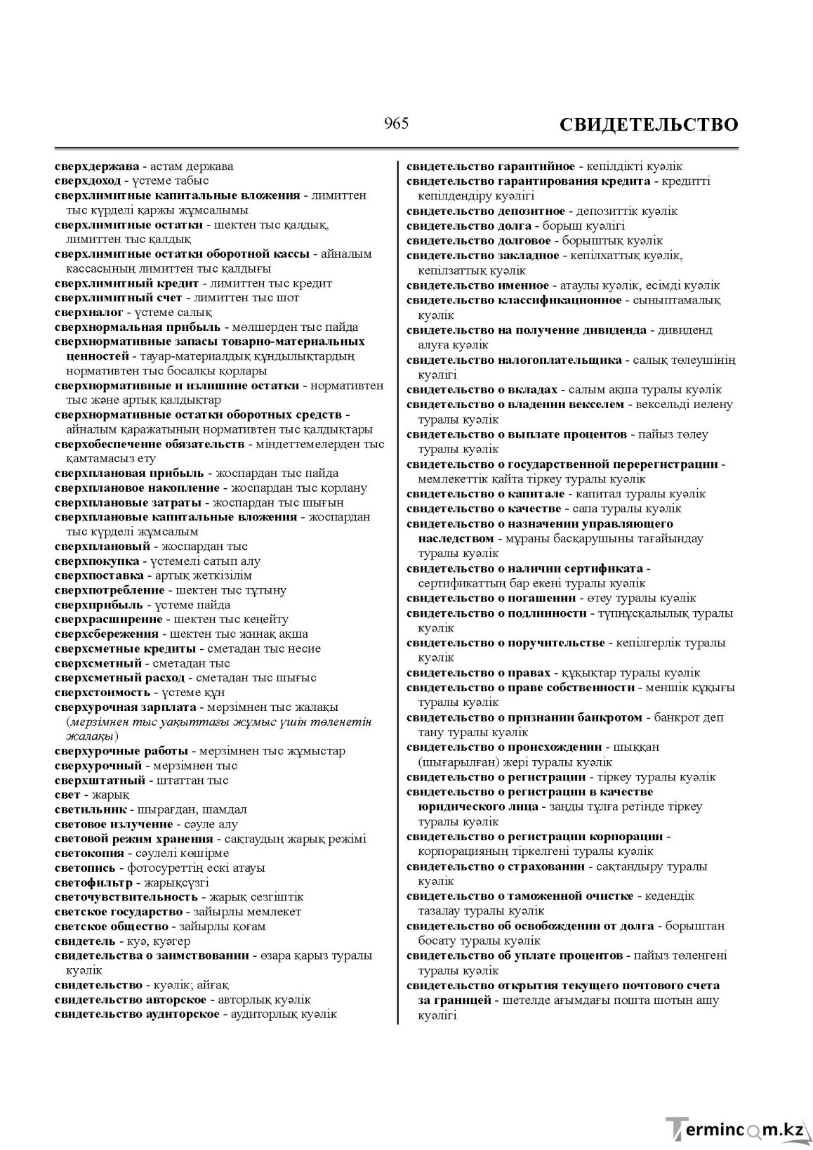 Бет 965