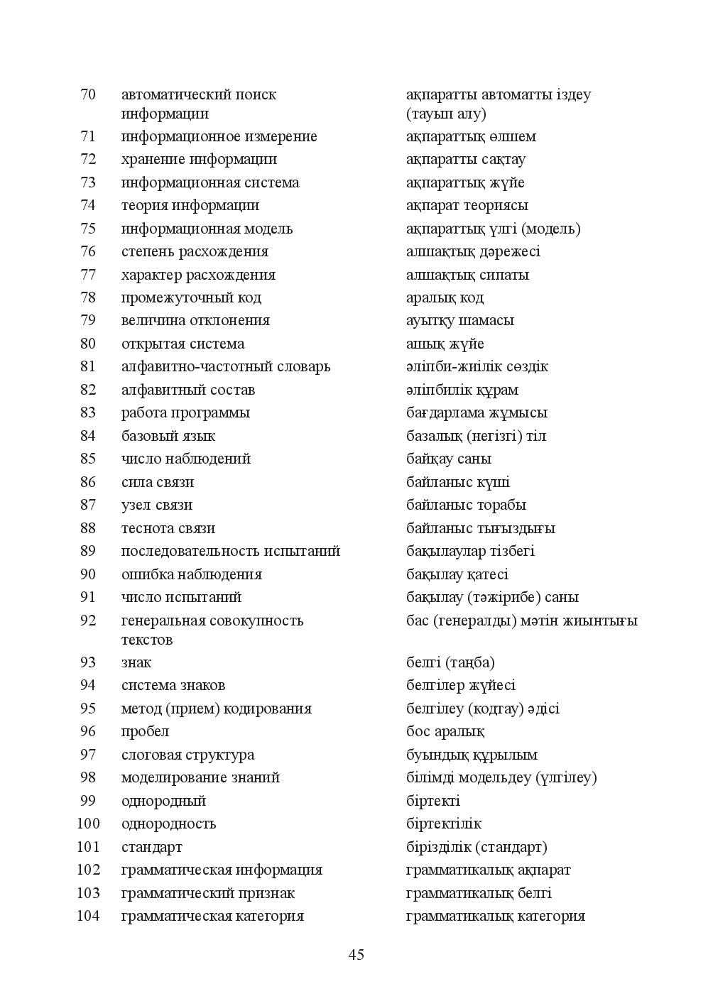 Бет 45