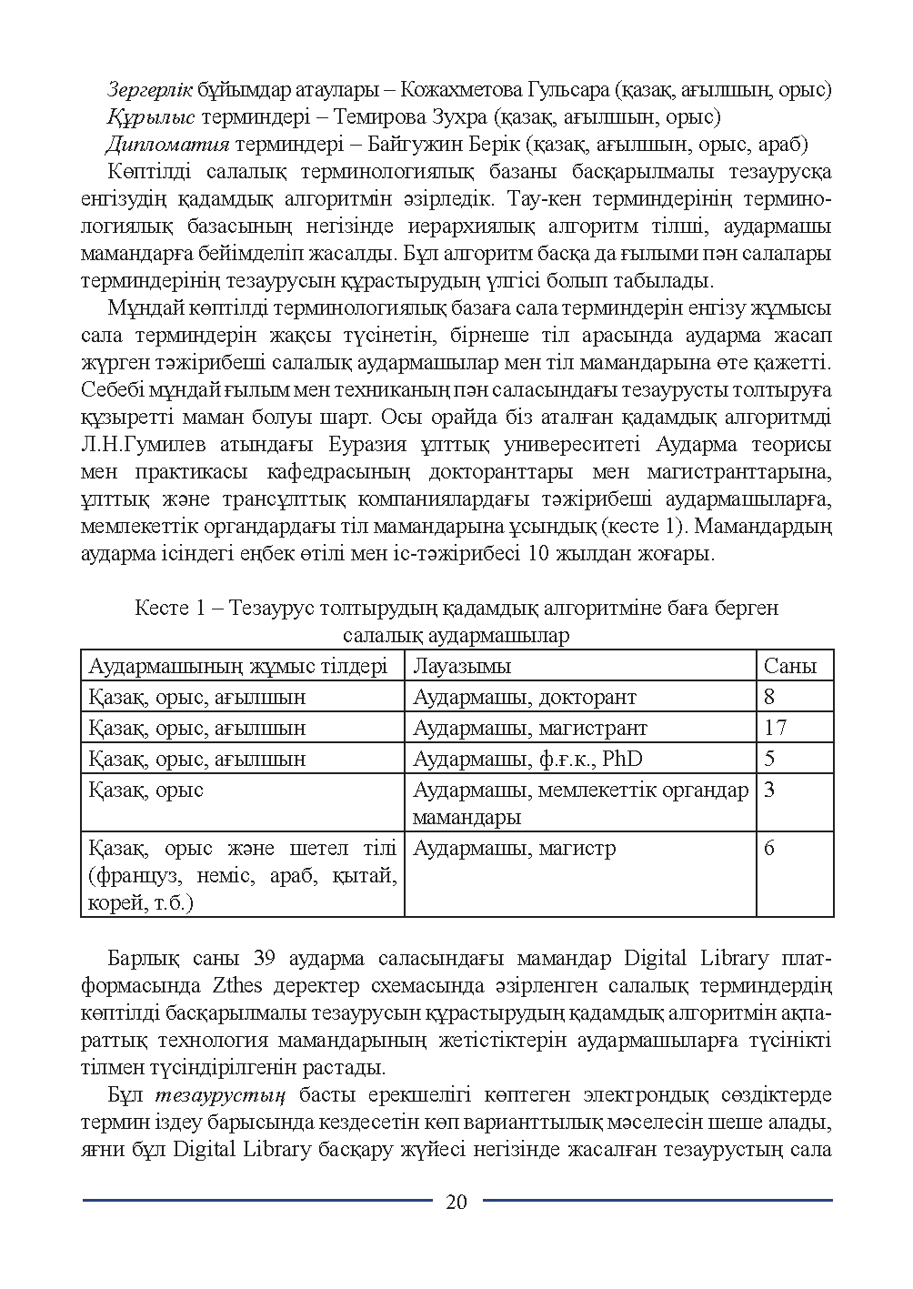 Бет 20